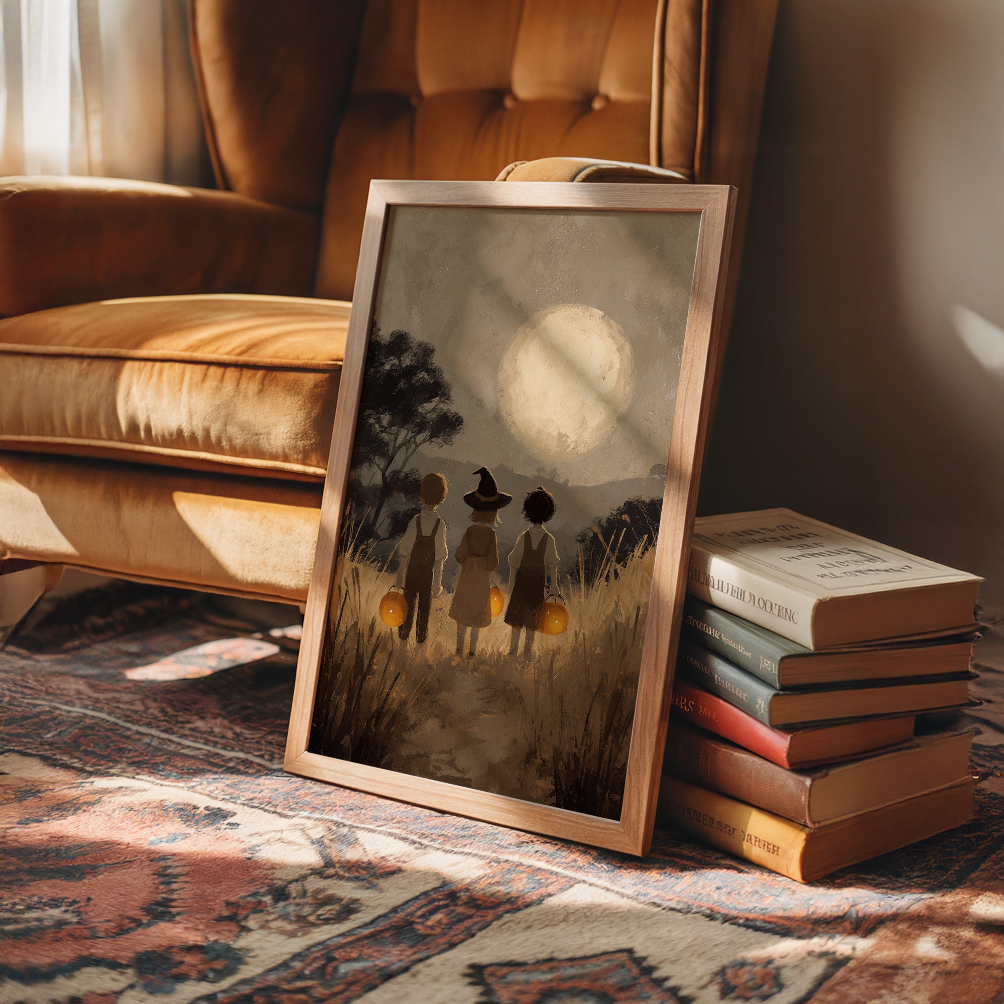 Moonlit Adventure Awaits Three Friends