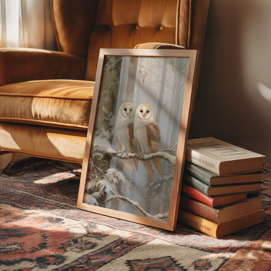 Sentinels Of Winter's Quiet Forest