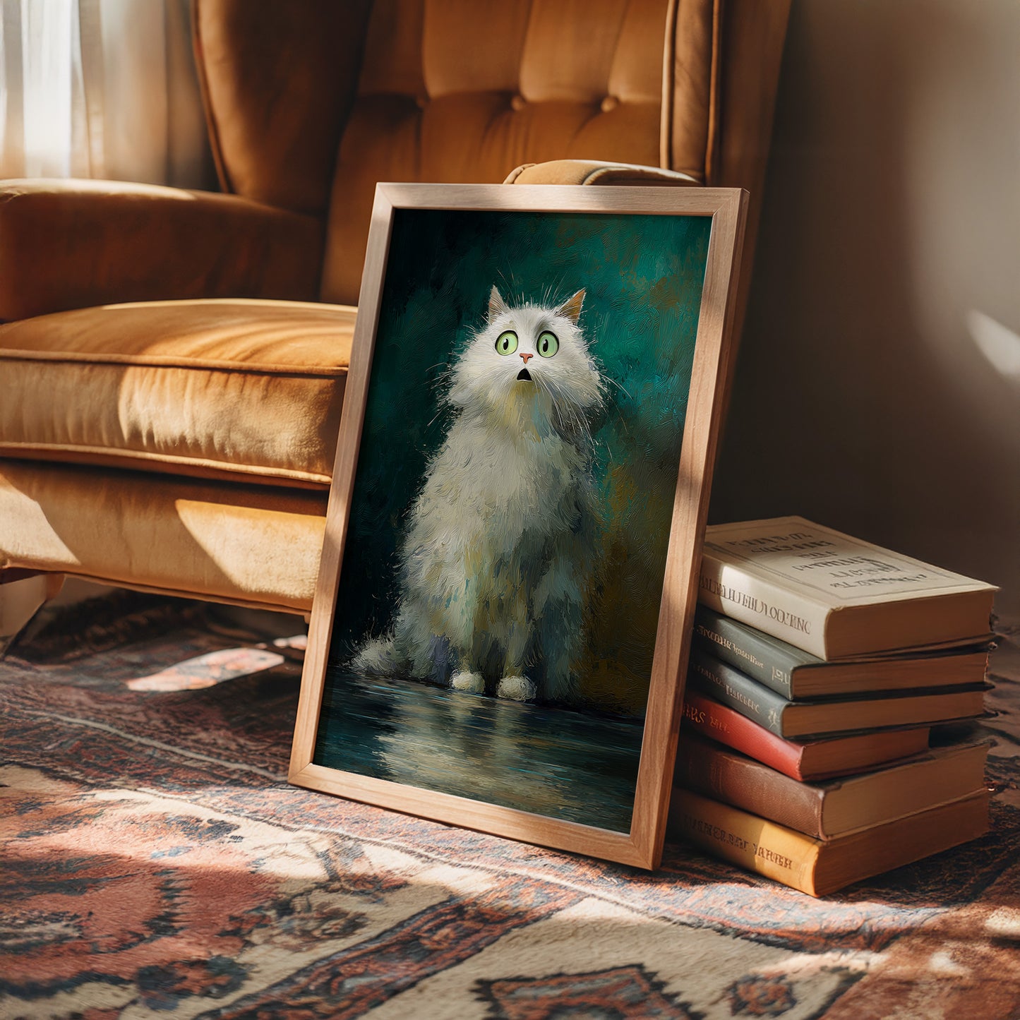 Emerald Eyes Meet Midnight Wonder