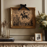 Ancient Riders Cross Storybook Skies