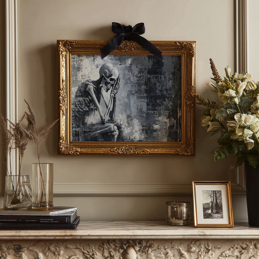 Silent Thoughts Between Bone Pages