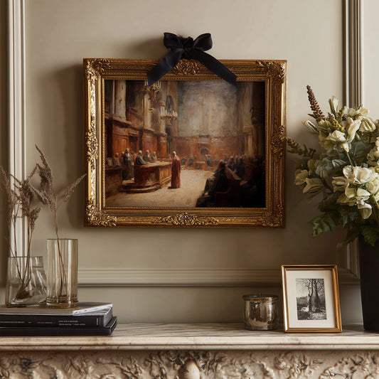 Scholarly Halls Meet Classical Canvas