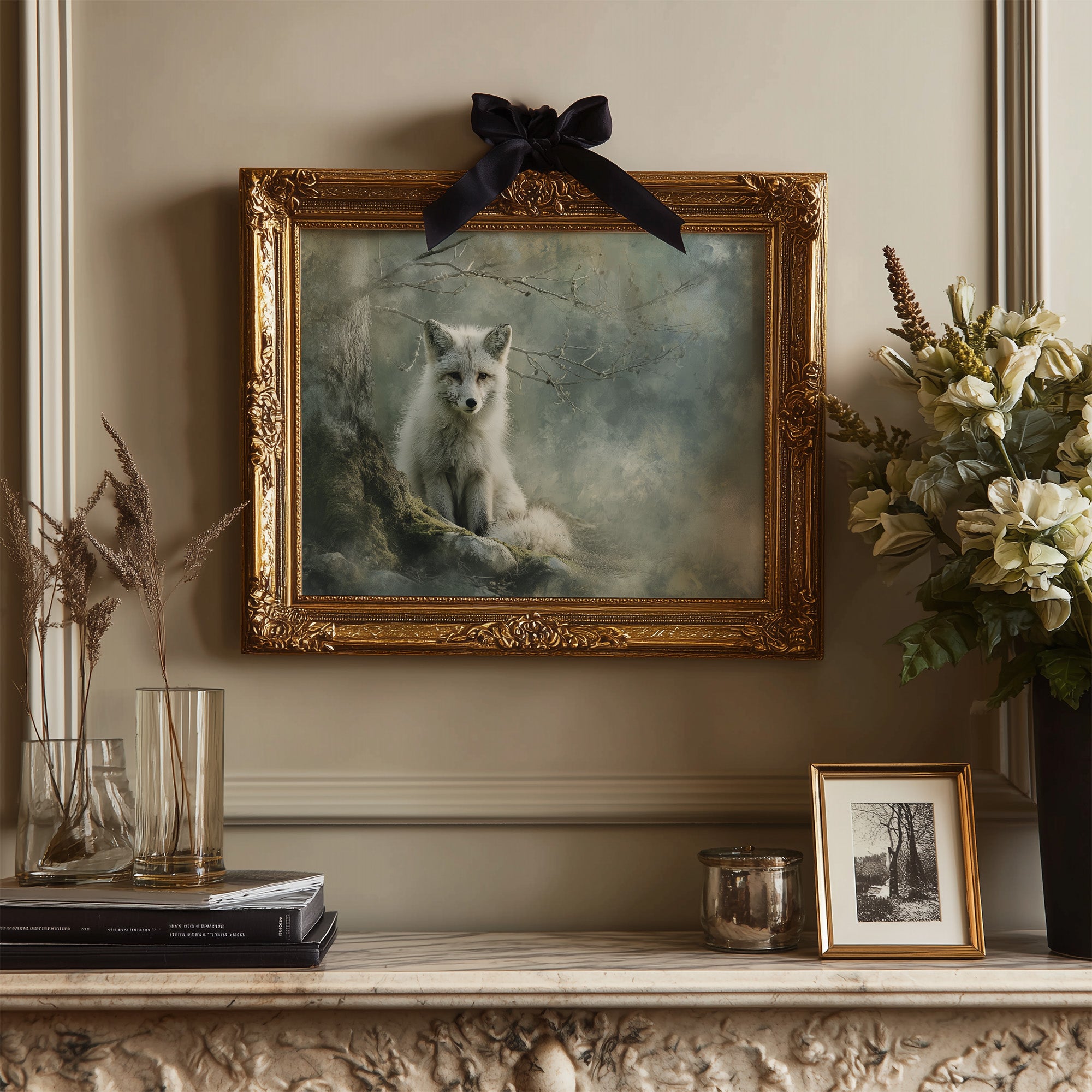 Arctic Tales Between Wooden Shelves