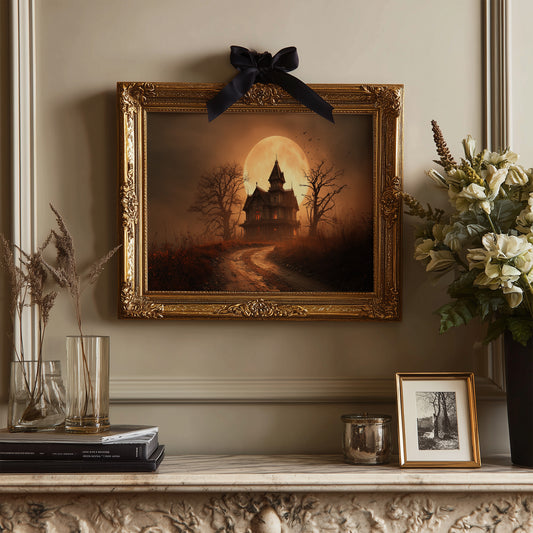 Harvest Moon Haunts Old Road