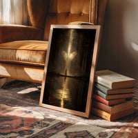 Divine Light Breaks Through Forest