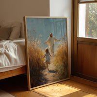 Golden Path To Outstretched Arms