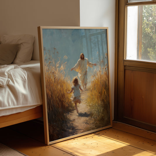 Golden Path To Outstretched Arms