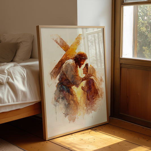 Golden Light Between Burden And Love