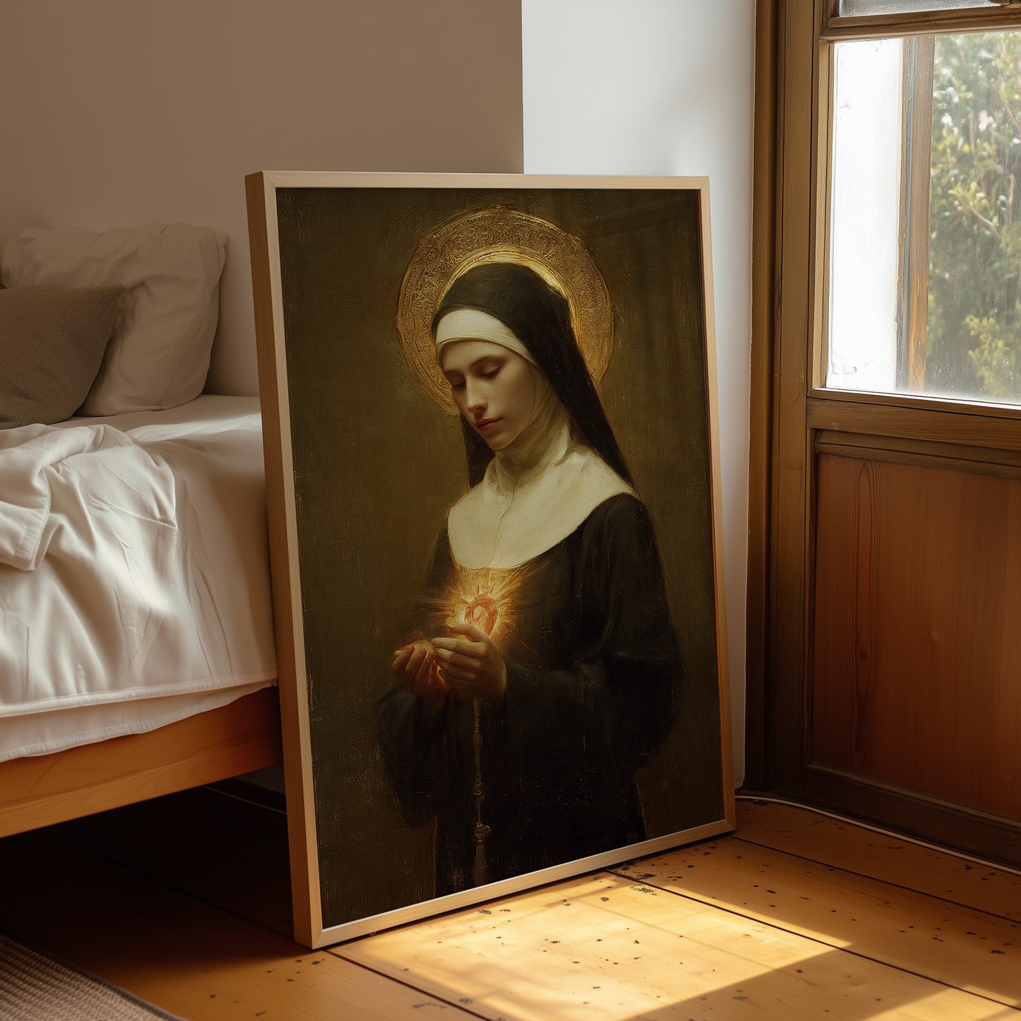 Sacred Light From Humble Devotion