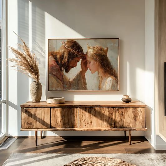 Crowns Meet In Sacred Devotion