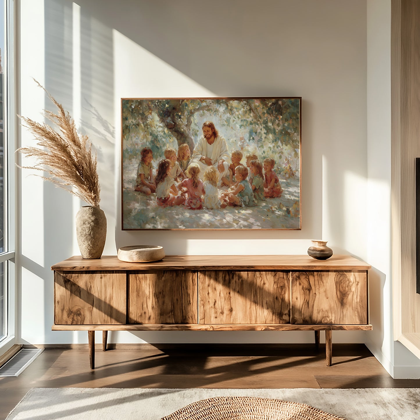 Gathered In Dappled Garden Light