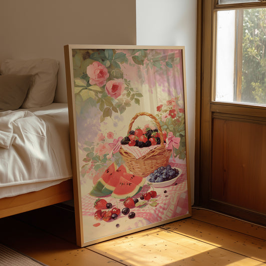 Summer Picnics On Gingham Days