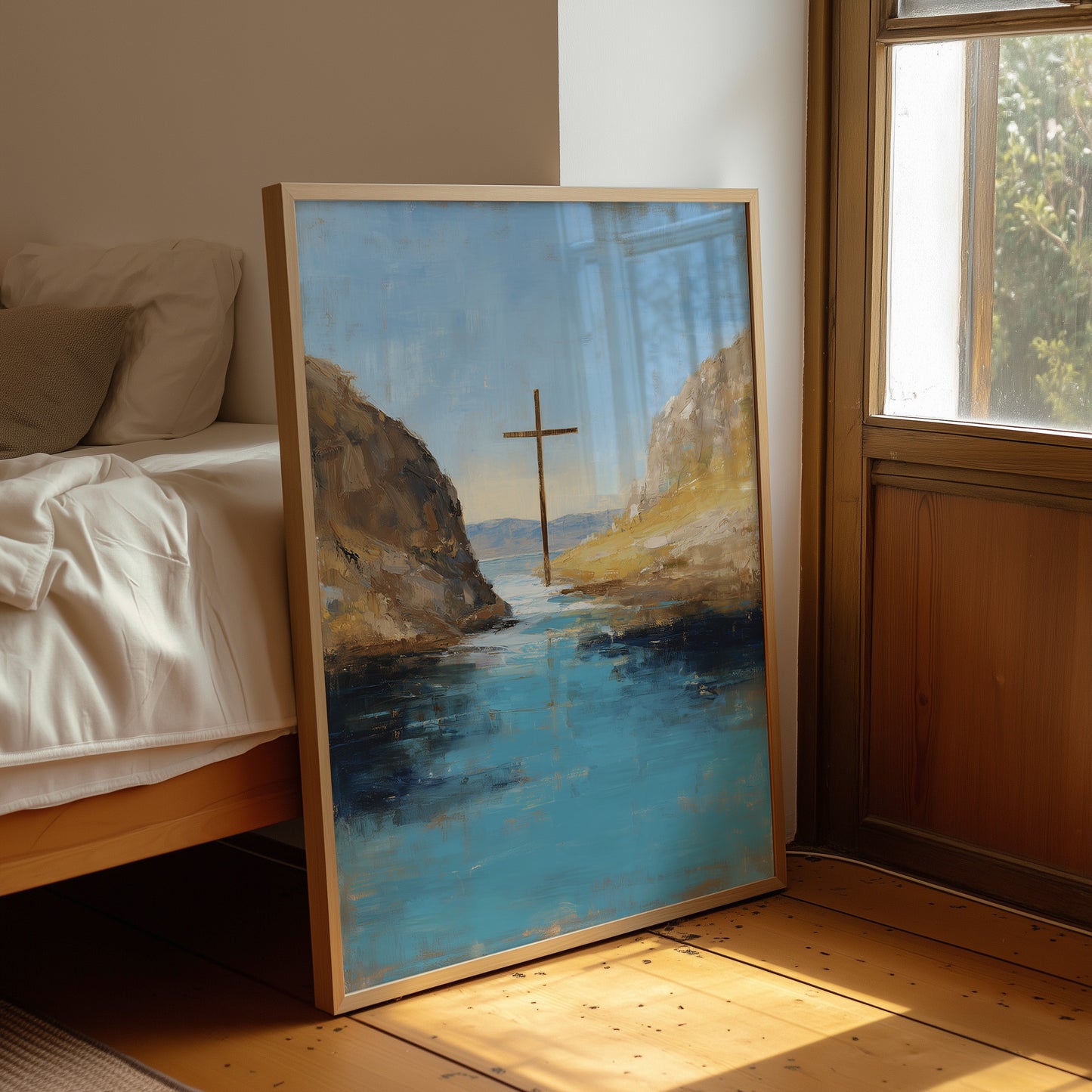 Faith Anchored Between Rocky Shores