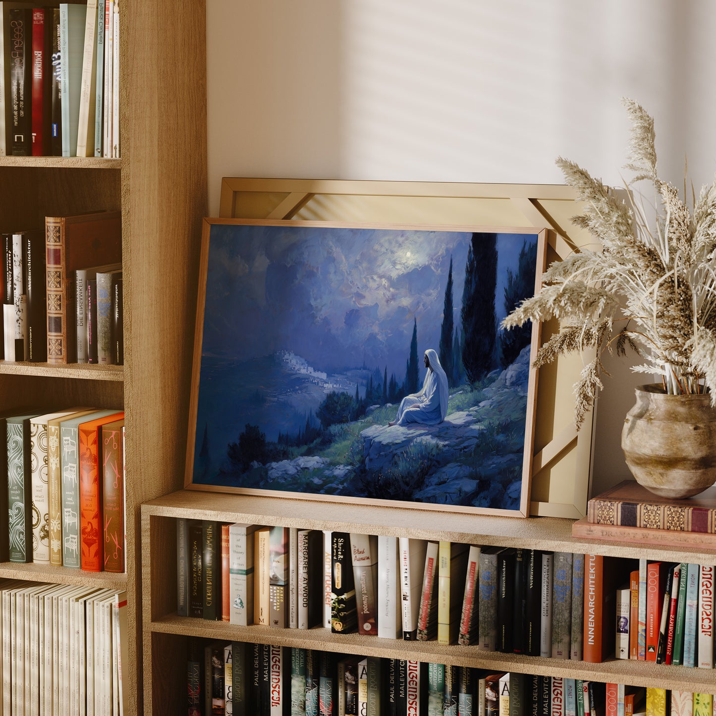 Solitude Beneath Indigo Skies