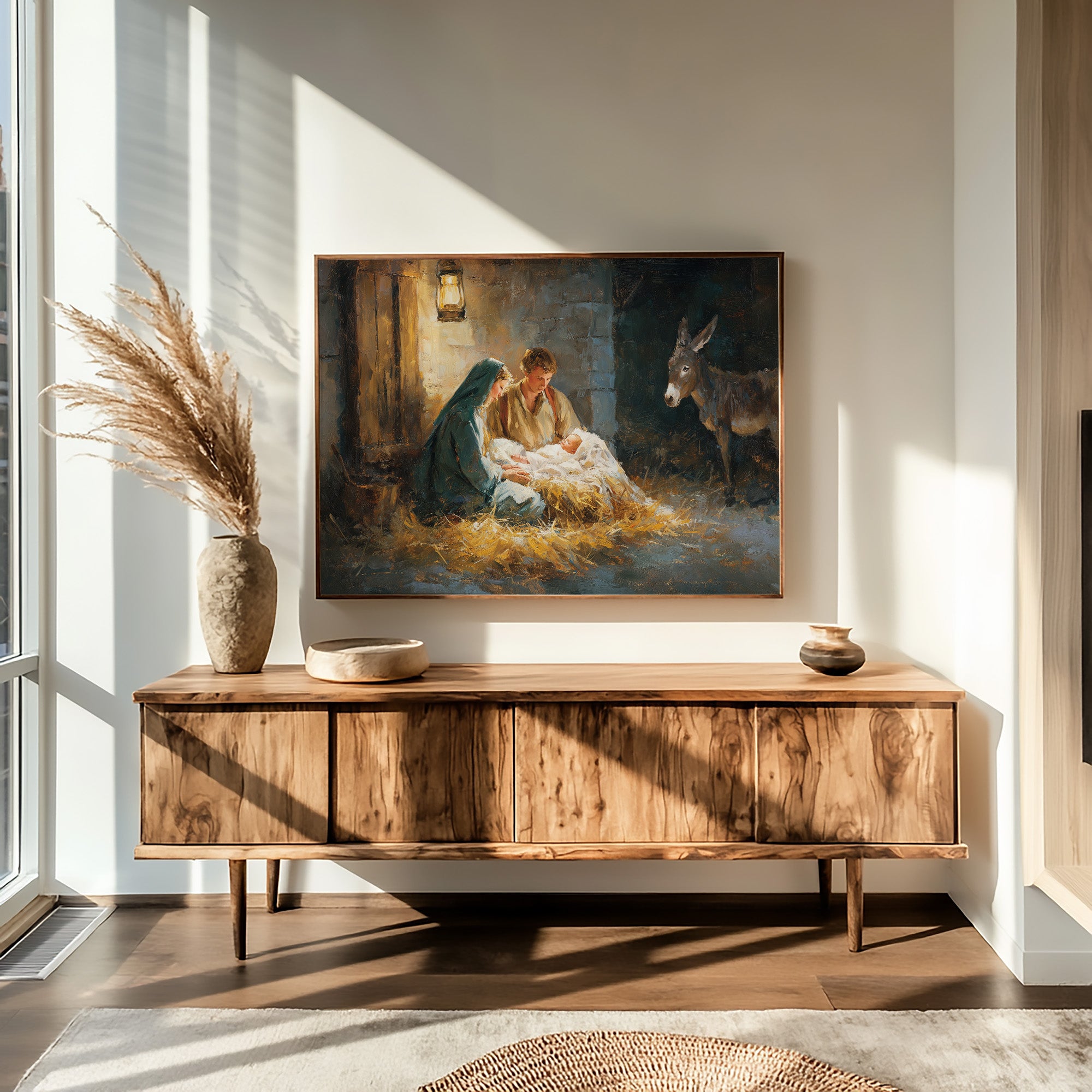 Holy Night Among Literary Shelves