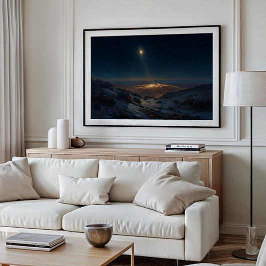 Distant City Under Celestial Guide