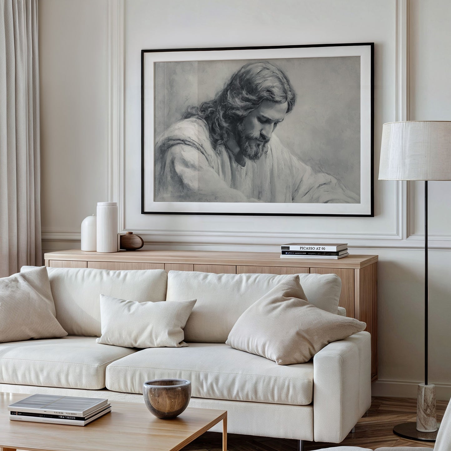 Quiet Contemplation Among Literary Companions