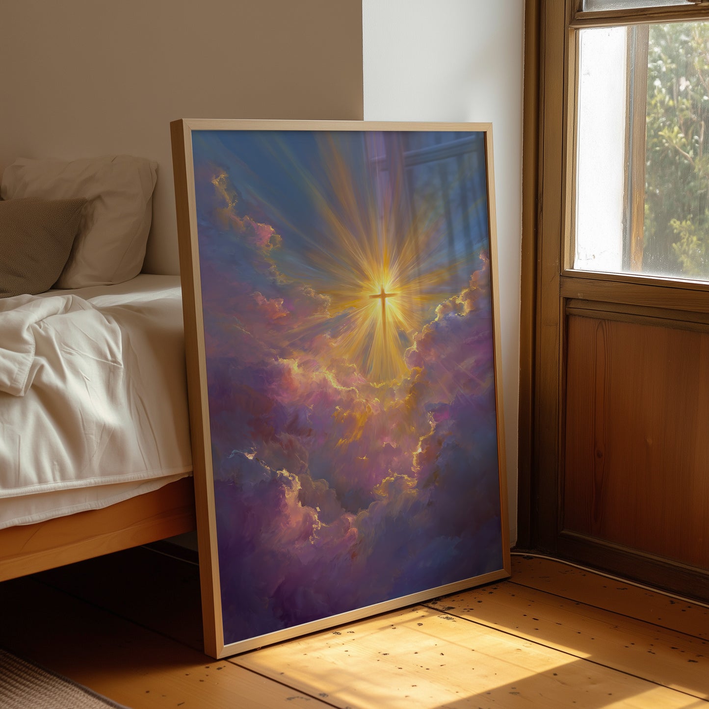 Radiant Hope Breaks Through Clouds