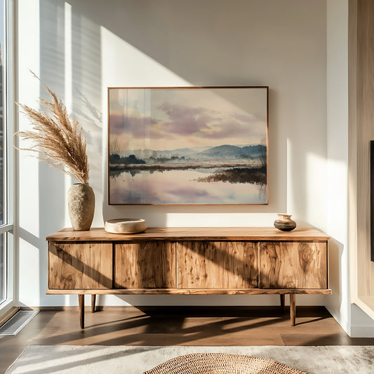 Lavender Lakes Between Silent Hills