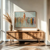 Gathered Among Soft Pastels