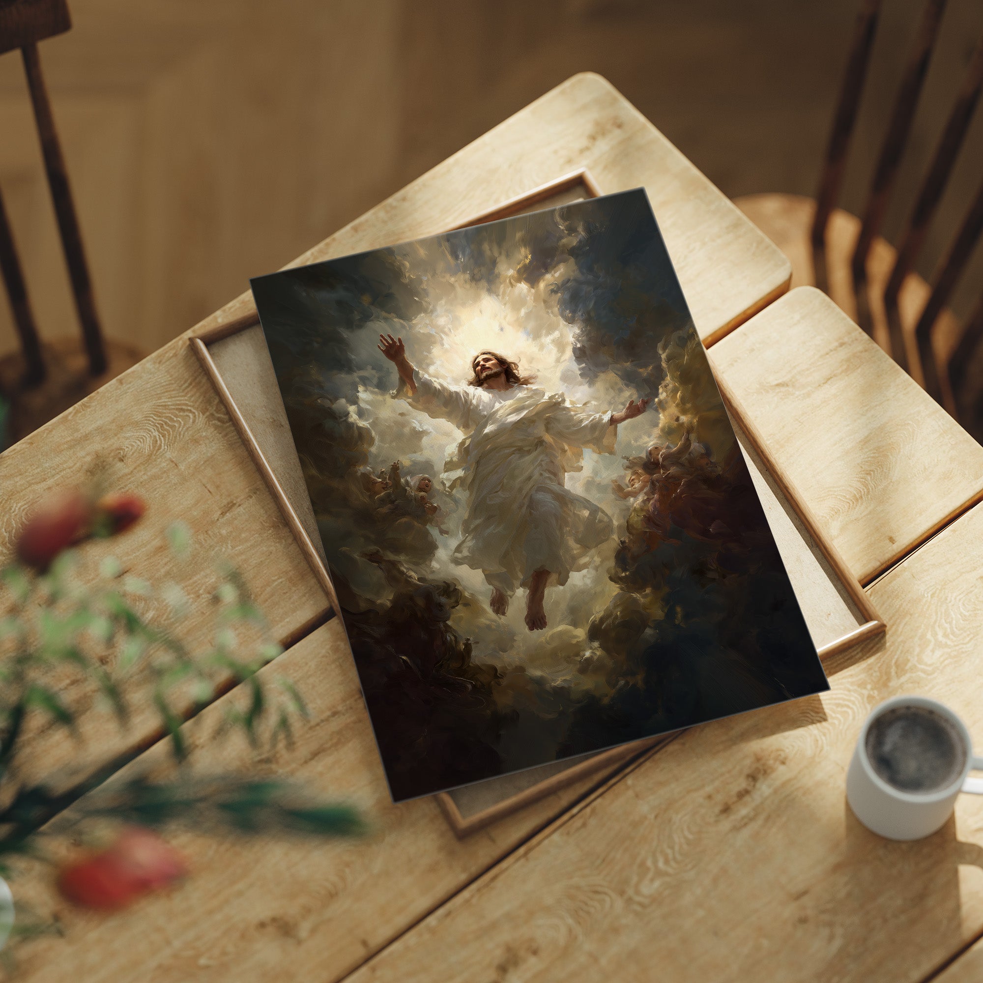 Light Breaks Through Ancient Clouds