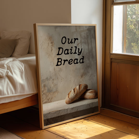 Morning Ritual On Wooden Table