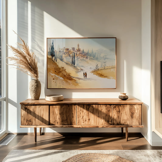 Tuscan Hillside Beckons Wanderers