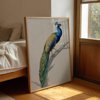 Sapphire Crown On Wooden Canvas