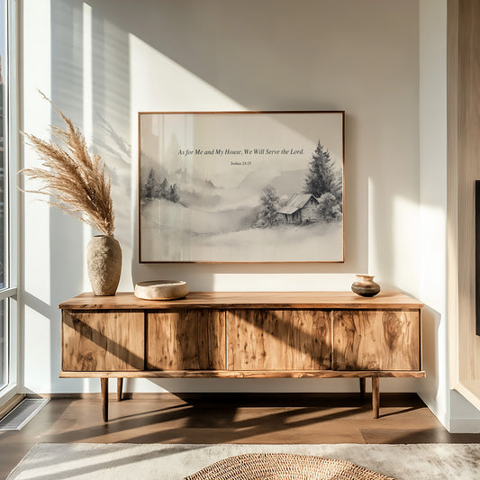 Faith Rests In Mountain Solitude