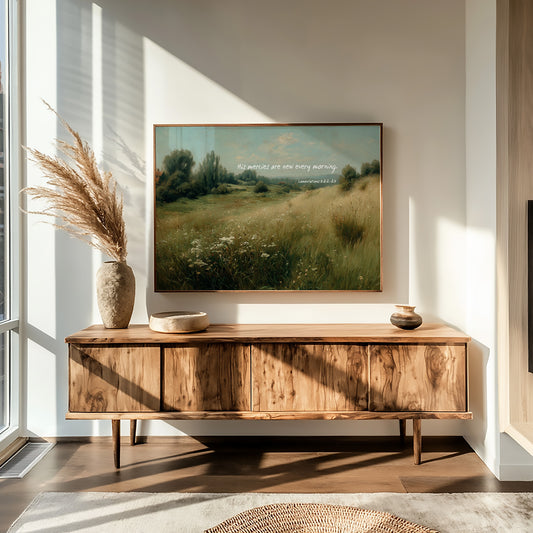 Morning Promise Across Open Fields