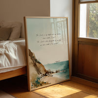 Scripture Rests On Coastal Waters