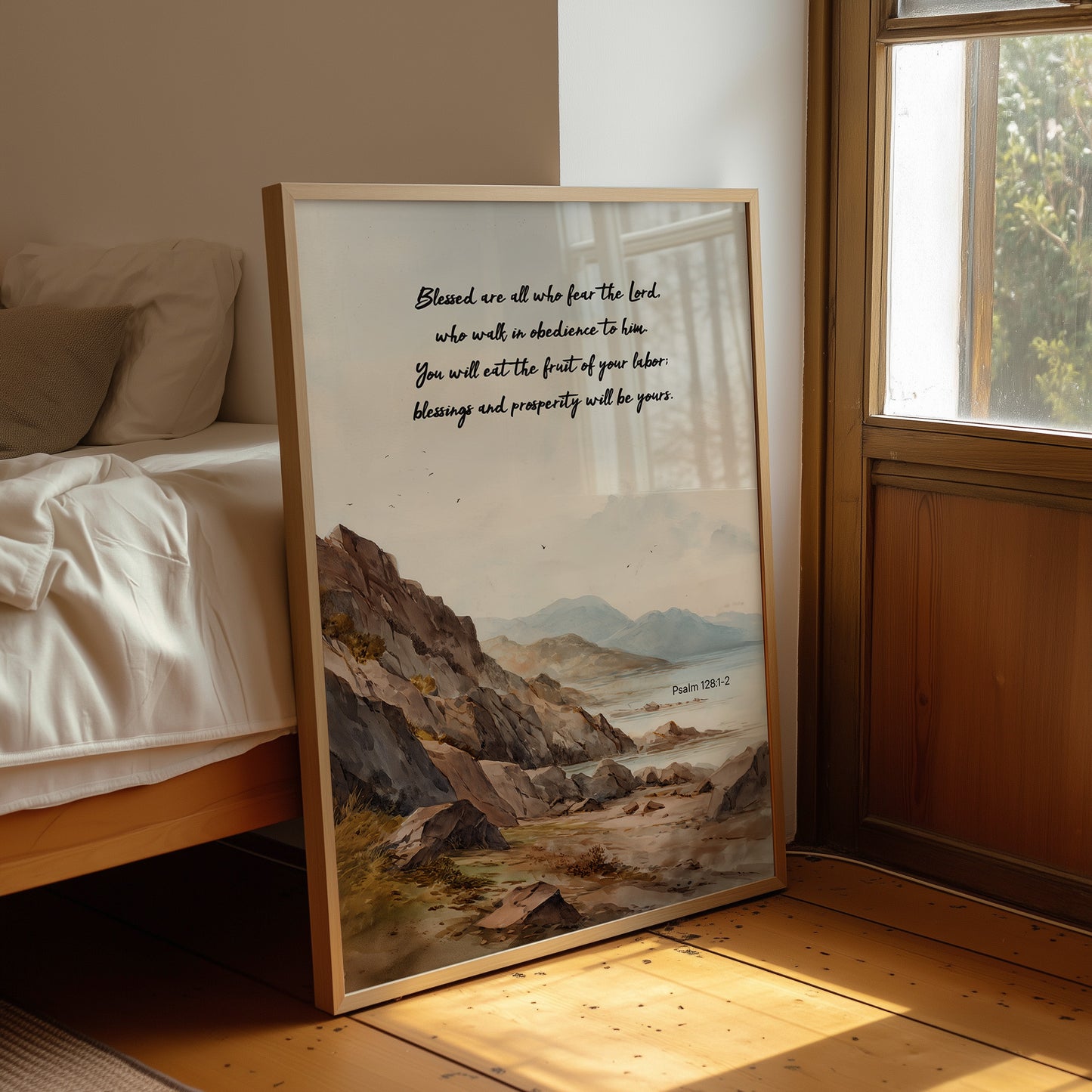 Sacred Words On Rugged Shores