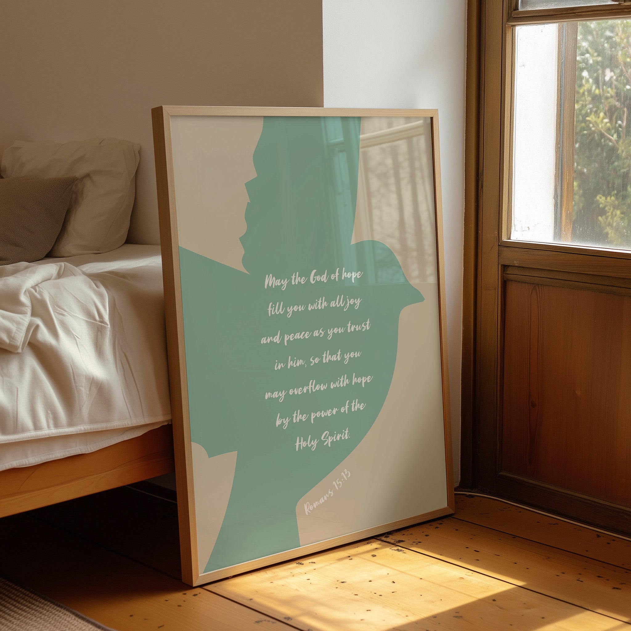 Faith Words On Mint Waters