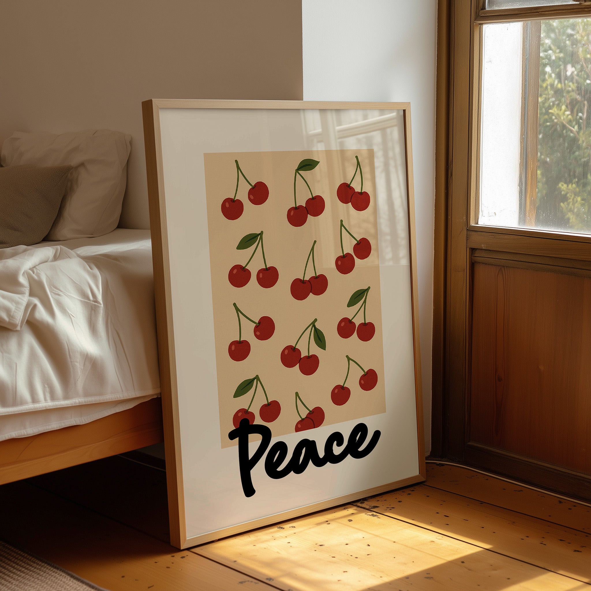 Summer Cherries Spell Sweet Peace