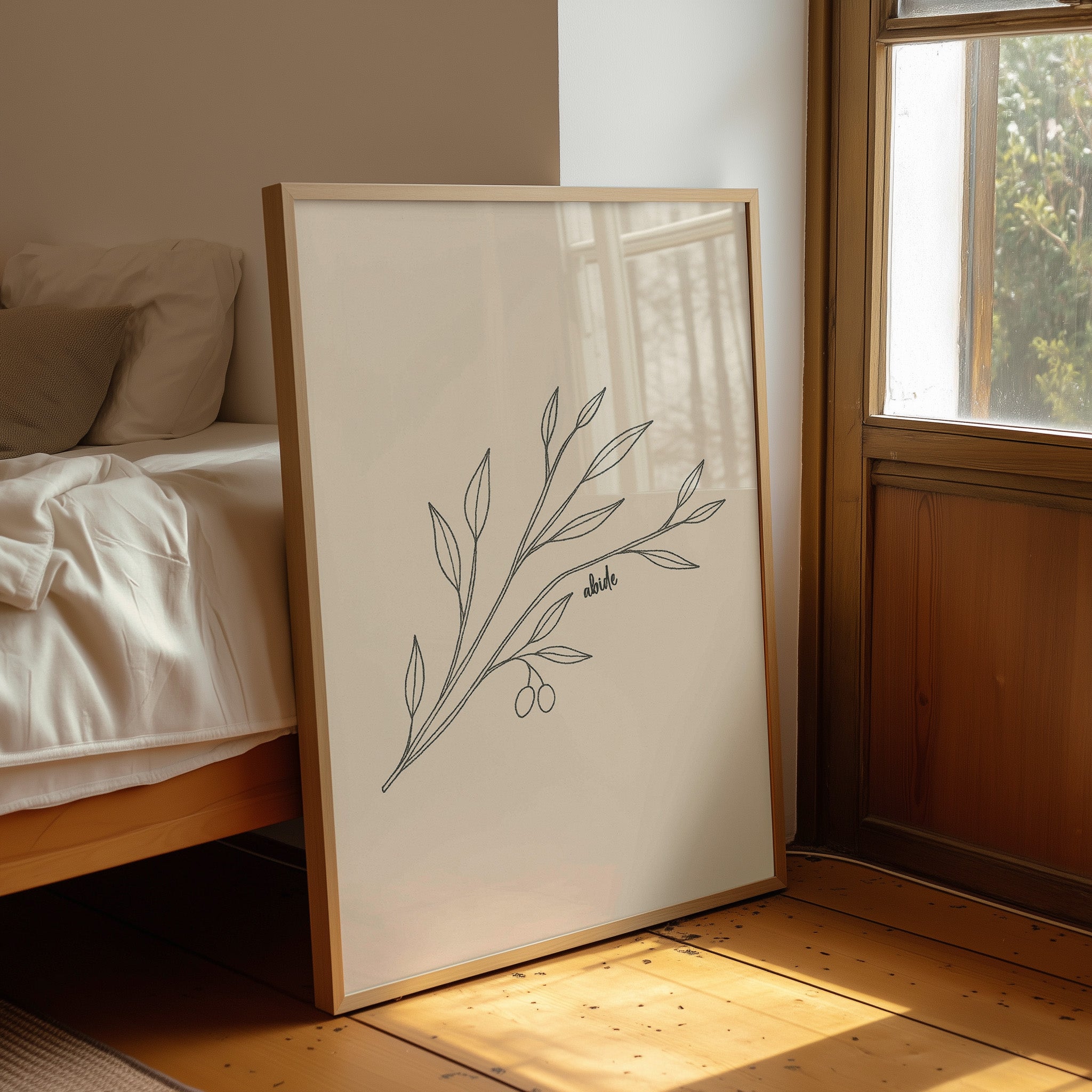 Olive Branch Sketches Quiet Promise