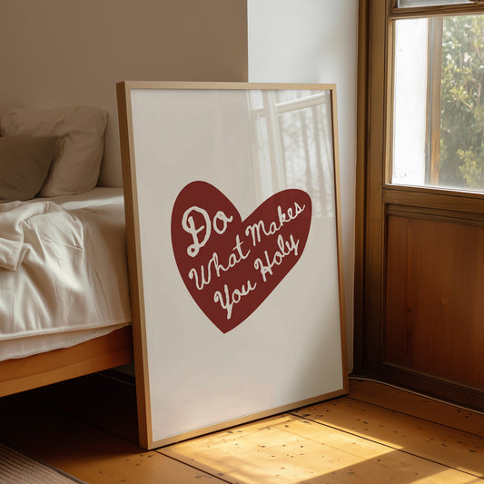 Crimson Heart Speaks Truth