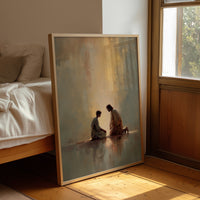 Divine Light Illuminates Sacred Moment