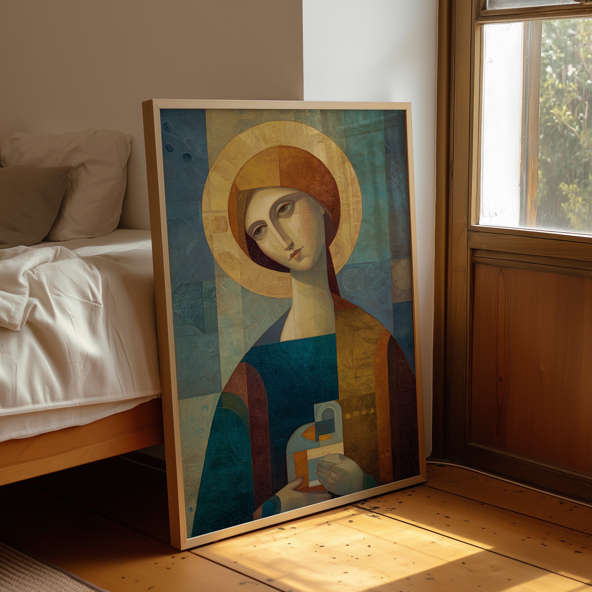 Sacred Geometry Meets Cubist Devotion