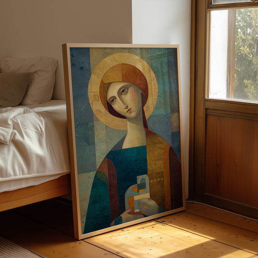 Sacred Geometry Meets Cubist Devotion