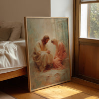 Sacred Moment in Gentle Light