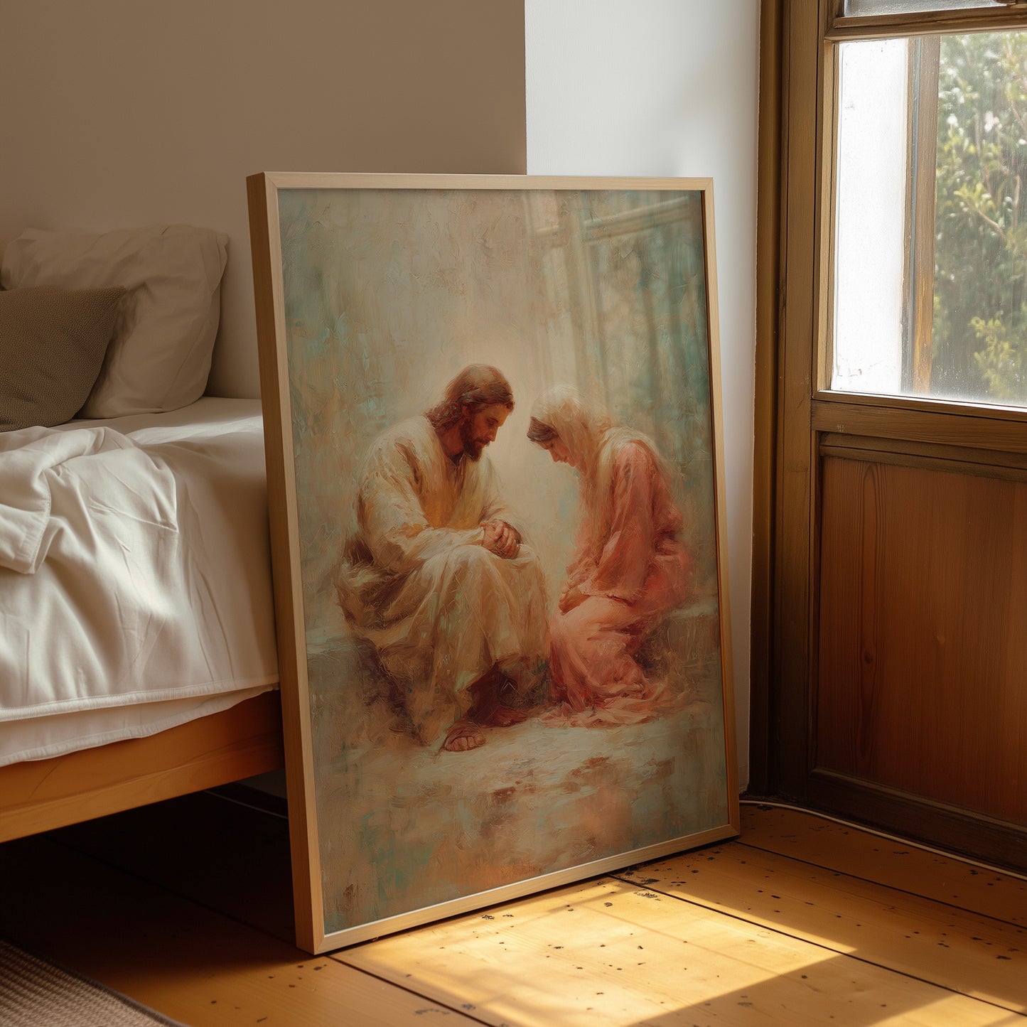 Sacred Moment in Gentle Light