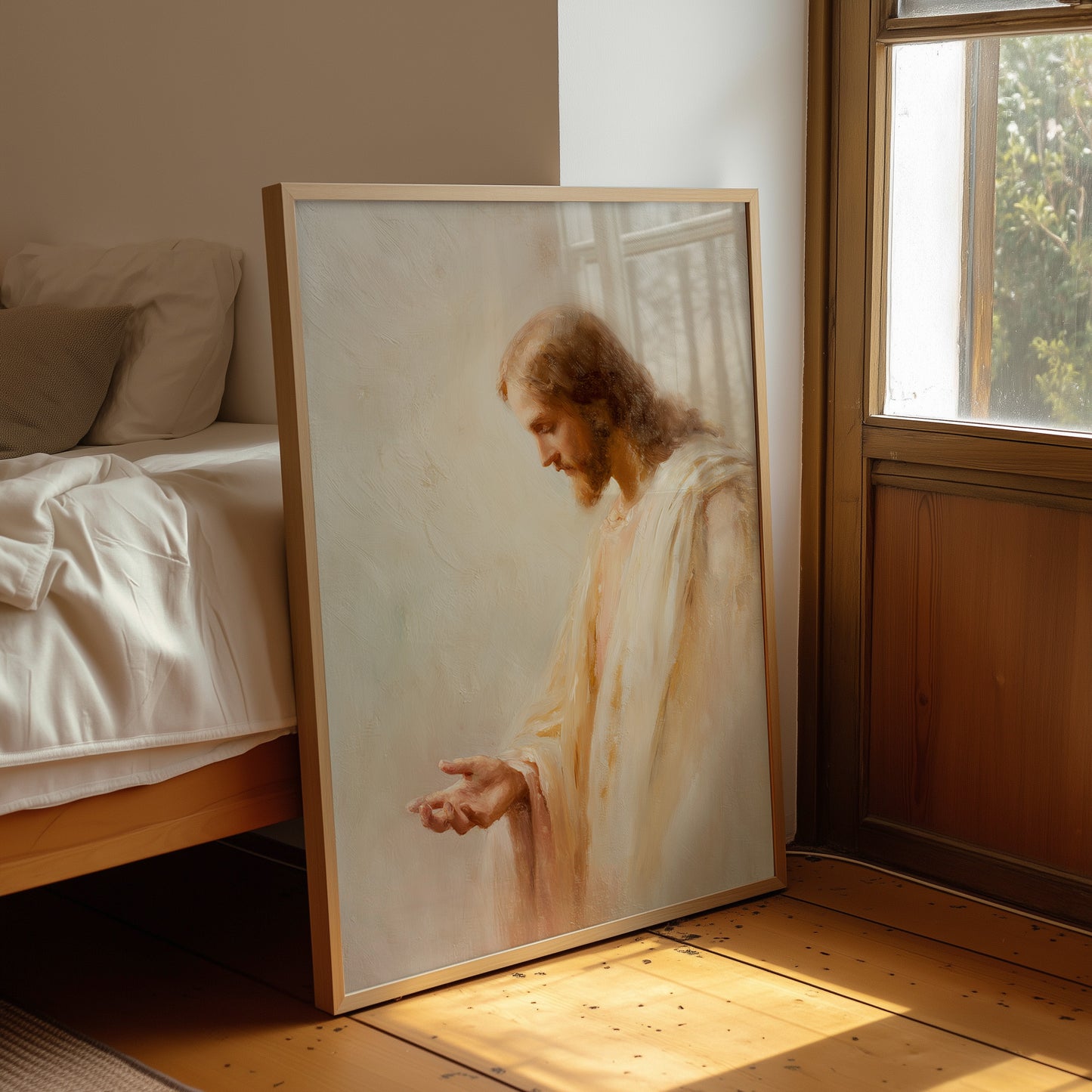 Gentle Light Embraces Sacred Offering