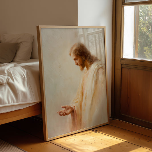 Gentle Light Embraces Sacred Offering