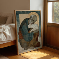 Innocence Cradled in Sacred Embrace