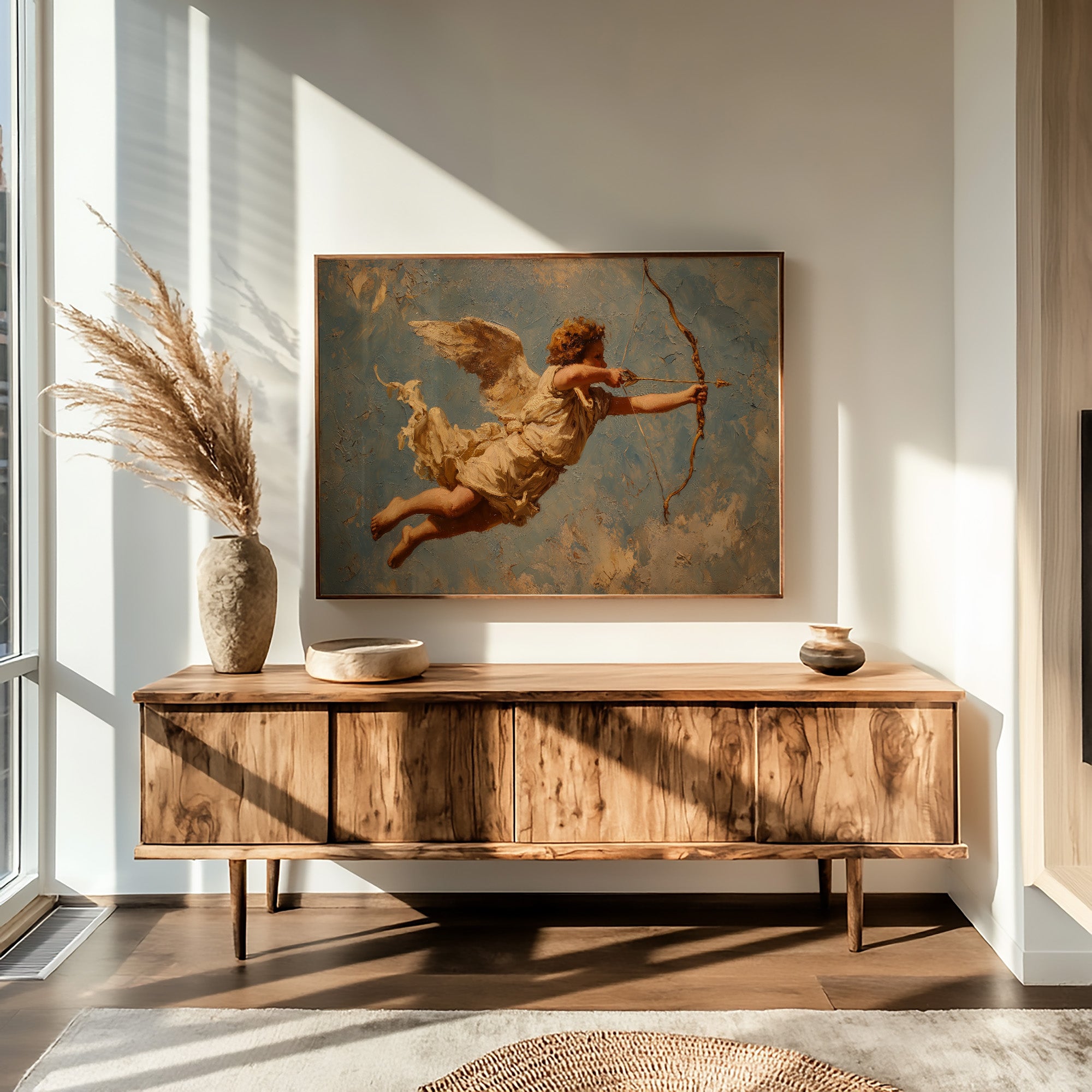 Celestial Archer Takes Flight