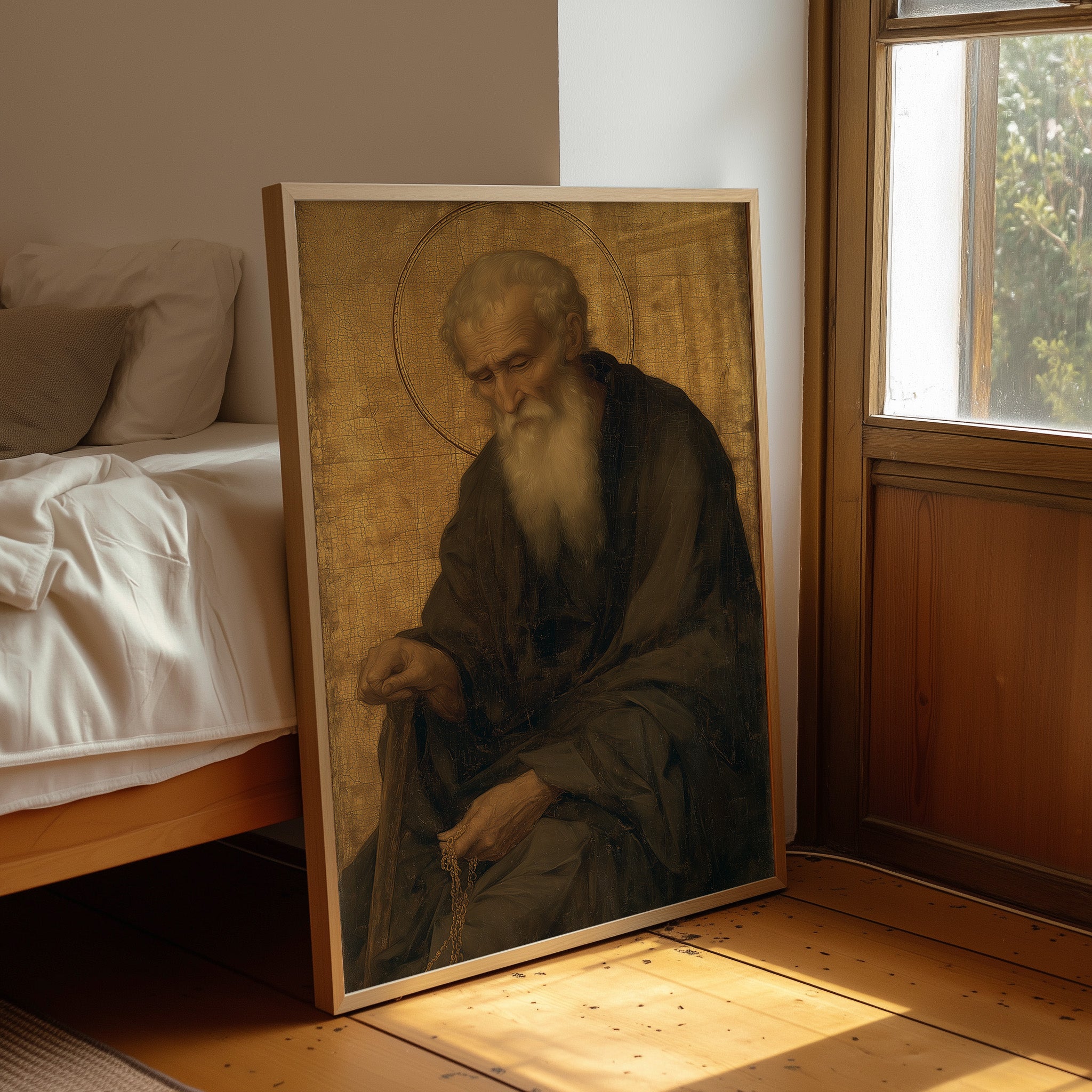 Ancient Wisdom Rests in Golden Light