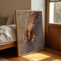 Textured Humanity Through Impasto Light