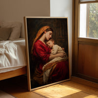 Eternal Embrace in Crimson and Gold