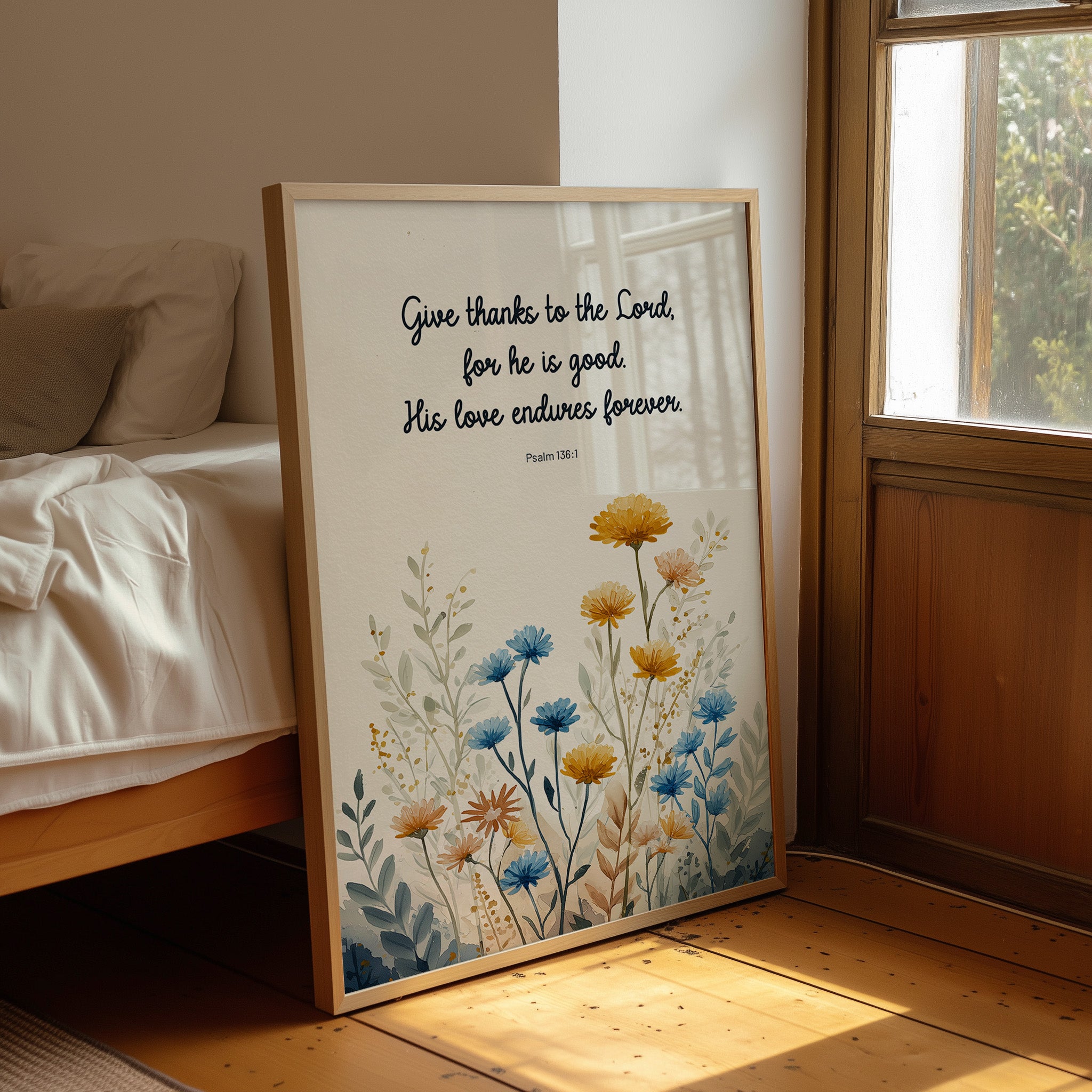 Eternal Gratitude Blooms in Watercolor Grace