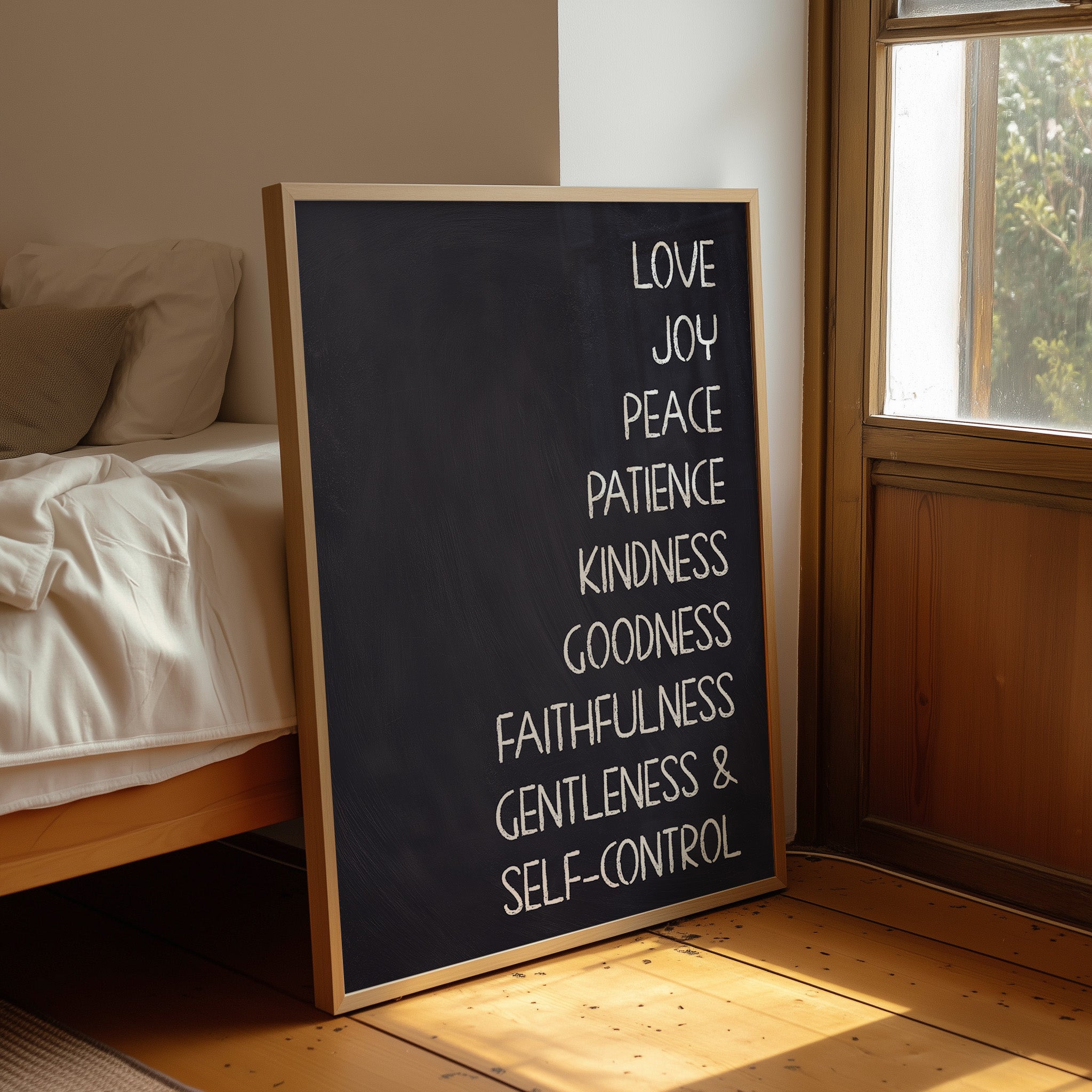 Virtues Etched in Chalk Wisdom